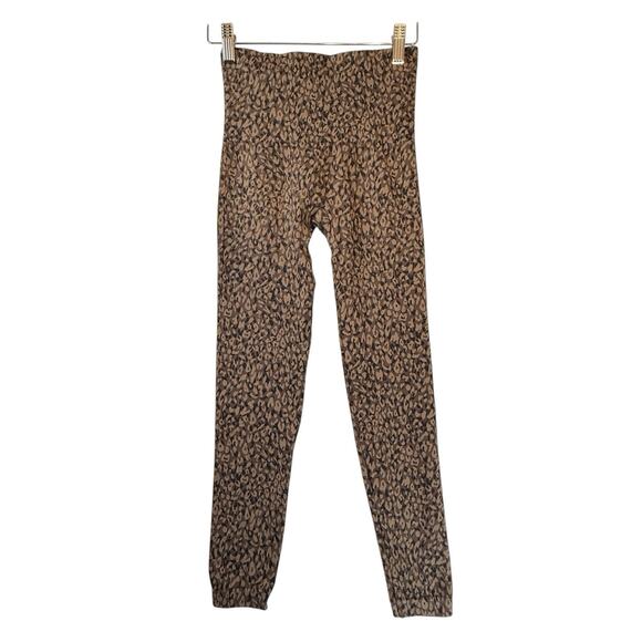 Spanx Look At Me Now Seamless Leggings Leopard Animal Print SIZE SMALL Womens - Picture 9 of 9